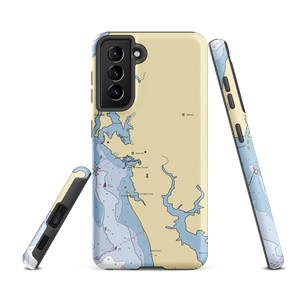 Sagamore Blue Rock Hall Landing (Rock Hall, MD) NOAA Chart Samsung Phone Case