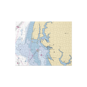 Rock Hall Marine Railway (Rock Hall, MD) NOAA Chart Jigsaw Puzzle