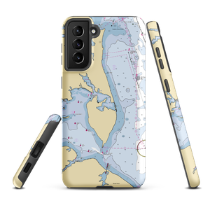 Gibson Island Yacht Squadron (Annapolis, MD) NOAA Chart Samsung Phone Case