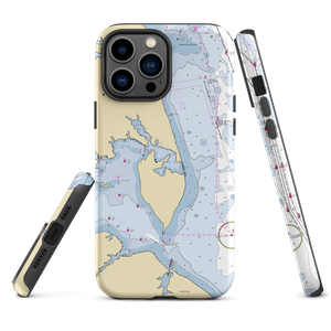 Gibson Island Yacht Squadron (Annapolis, MD) NOAA Chart  Tough iPhone Case