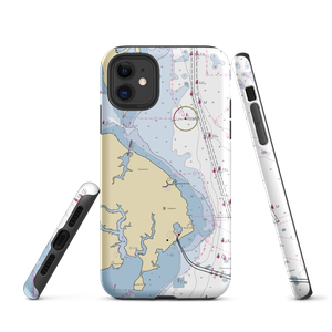 Safe Harbor Podickory Point (Annapolis, MD) NOAA Chart  Tough iPhone Case