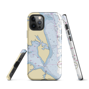 Gibson Island Boat Works (Annapolis, MD) NOAA Chart  Tough iPhone Case