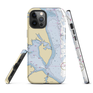 Gibson Island Boat Works (Annapolis, MD) NOAA Chart  Tough iPhone Case