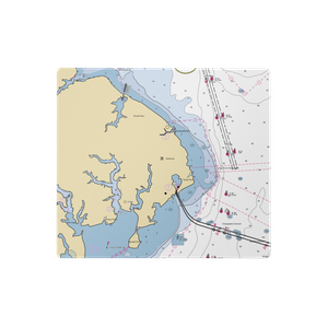 Sandy Point State Park Marina (Annapolis, MD) NOAA Chart  Gaming Mouse Pad