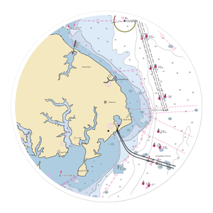 Sandy Point State Park Marina (Annapolis, MD) NOAA Chart Sticker