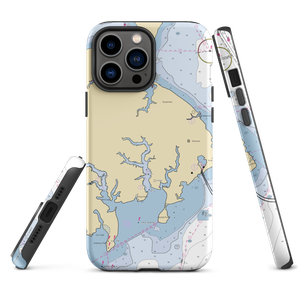 Hinckley Yacht Services - Annapolis (Annapolis, MD) NOAA Chart  Tough iPhone Case