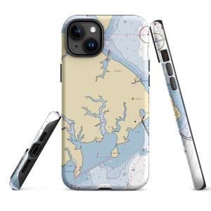 Hinckley Yacht Services - Annapolis (Annapolis, MD) NOAA Chart  Tough iPhone Case