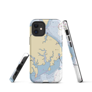 Hinckley Yacht Services - Annapolis (Annapolis, MD) NOAA Chart  Tough iPhone Case