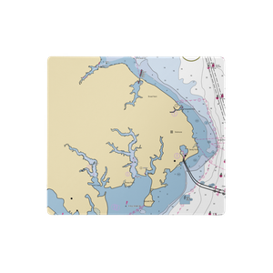 Hinckley Yacht Services - Annapolis (Annapolis, MD) NOAA Chart  Gaming Mouse Pad