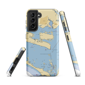 Harkers Island Fishing Center and Marina (Beaufort, NC) NOAA Chart Samsung Phone Case