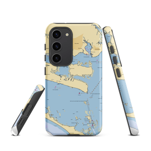 Harkers Island Fishing Center and Marina (Beaufort, NC) NOAA Chart Samsung Phone Case