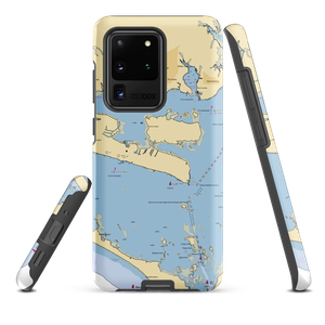 Harkers Island Fishing Center and Marina (Beaufort, NC) NOAA Chart Samsung Phone Case