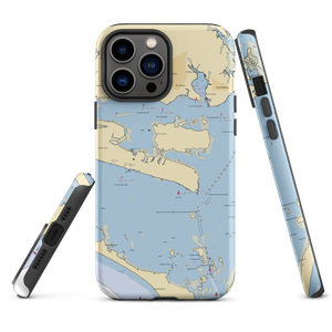 Harkers Island Fishing Center and Marina (Beaufort, NC) NOAA Chart  Tough iPhone Case