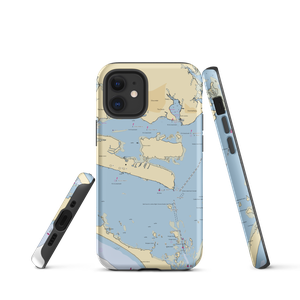 Harkers Island Fishing Center and Marina (Beaufort, NC) NOAA Chart  Tough iPhone Case