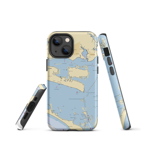 Harkers Island Fishing Center and Marina (Beaufort, NC) NOAA Chart  Tough iPhone Case