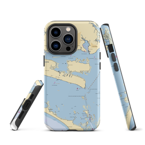 Harkers Island Fishing Center and Marina (Beaufort, NC) NOAA Chart  Tough iPhone Case