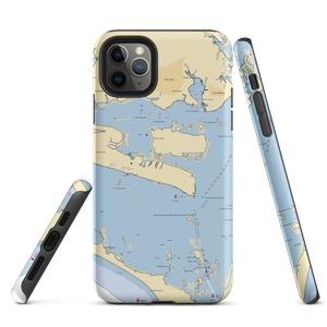 Cape Pointe Marina (Beaufort, NC) NOAA Chart  Tough iPhone Case