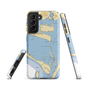 Calico Jacks Marina and Inn (Beaufort, NC) NOAA Chart Samsung Phone Case