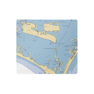 Calico Jacks Marina and Inn (Beaufort, NC) NOAA Chart  Gaming Mouse Pad