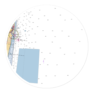 Hidden Harbour Marina, Pompano Beach (Pompano Beach, FL) NOAA Chart Sticker