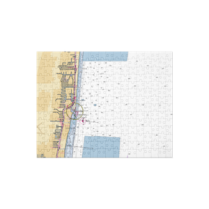 Hillsboro Inlet Fishing Center (Pompano Beach, FL) NOAA Chart Jigsaw Puzzle