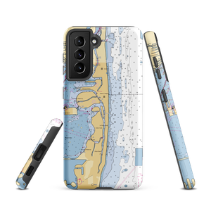 North Beach Marina (Miami, FL) NOAA Chart Samsung Phone Case