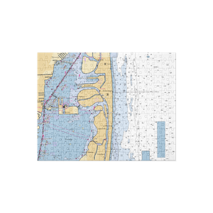 North Beach Marina (Miami, FL) NOAA Chart Jigsaw Puzzle