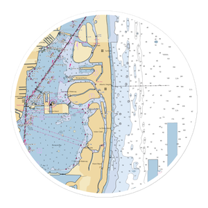 North Beach Marina (Miami, FL) NOAA Chart Sticker