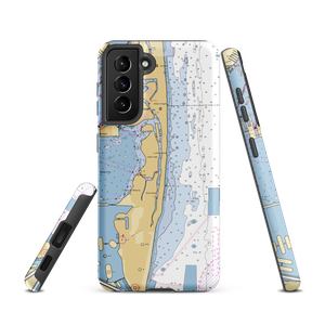 Palm Bay Club Marina (Miami, FL) NOAA Chart Samsung Phone Case