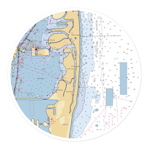 Palm Bay Club Marina (Miami, FL) NOAA Chart Sticker