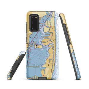 Pelican Harbor Marina (Miami, FL) NOAA Chart Samsung Phone Case