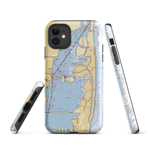 Pelican Harbor Marina (Miami, FL) NOAA Chart  Tough iPhone Case