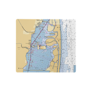 Pelican Harbor Marina (Miami, FL) NOAA Chart  Gaming Mouse Pad