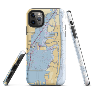 Gator Harbour West Marina (Miami Beach, FL) NOAA Chart  Tough iPhone Case