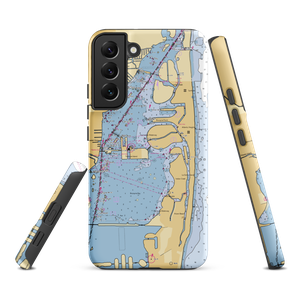 Best Western On the Bay and Marina (Miami Beach, FL) NOAA Chart Samsung Phone Case