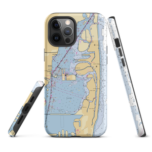 Best Western On the Bay and Marina (Miami Beach, FL) NOAA Chart  Tough iPhone Case