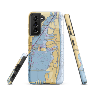 North Bay Landing Marina (Miami Beach, FL) NOAA Chart Samsung Phone Case