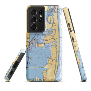 North Bay Landing Marina (Miami Beach, FL) NOAA Chart Samsung Phone Case