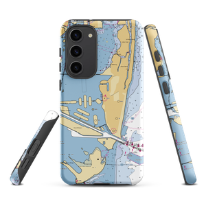 Sunset Harbour Yacht Club (Miami Beach, FL) NOAA Chart Samsung Phone Case