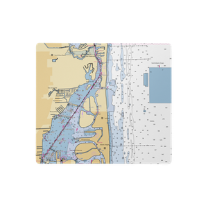 Bal Harbour Yacht Club (Miami, FL) NOAA Chart  Gaming Mouse Pad