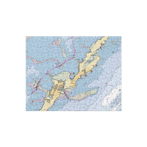 Mangrove Marina (Islamorada, FL) NOAA Chart Jigsaw Puzzle