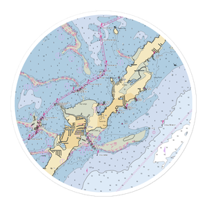 Mangrove Marina (Islamorada, FL) NOAA Chart Sticker