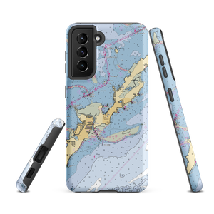 Blue Waters Marina (Islamorada, FL) NOAA Chart Samsung Phone Case