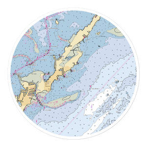 Ocean Pointe Marina (Islamorada, FL) NOAA Chart Sticker