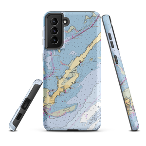 Key Largo Ocean Resort (Islamorada, FL) NOAA Chart Samsung Phone Case