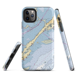 Popps Motel & Marina (Islamorada, FL) NOAA Chart  Tough iPhone Case