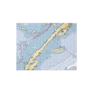 Popps Motel & Marina (Islamorada, FL) NOAA Chart Jigsaw Puzzle