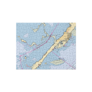 Sheraton Beach Resort Marina (Islamorada, FL) NOAA Chart Jigsaw Puzzle