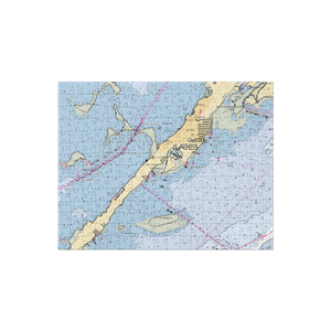 Mariner's Club Resort & Marina (Islamorada, FL) NOAA Chart Jigsaw Puzzle