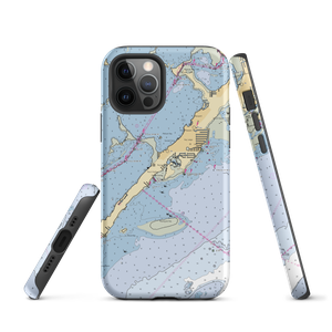 Blue Fin-Rock Harbor Marina (Islamorada, FL) NOAA Chart  Tough iPhone Case